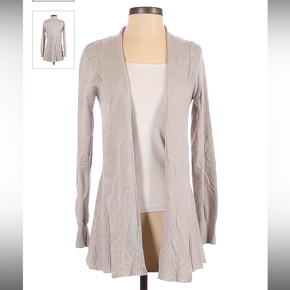 Cyrus Light Grey Cardigan in Small